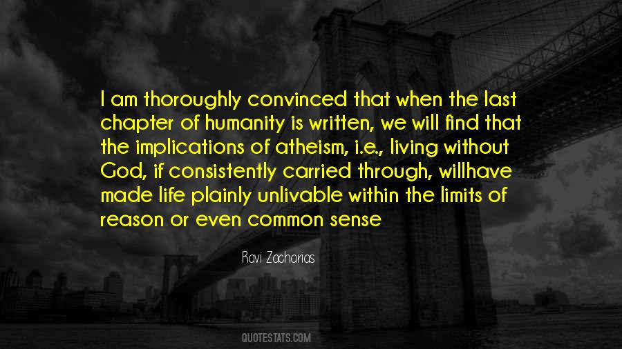 Sense Of Humanity Quotes #547020