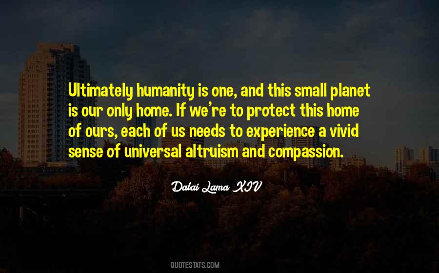 Sense Of Humanity Quotes #574622
