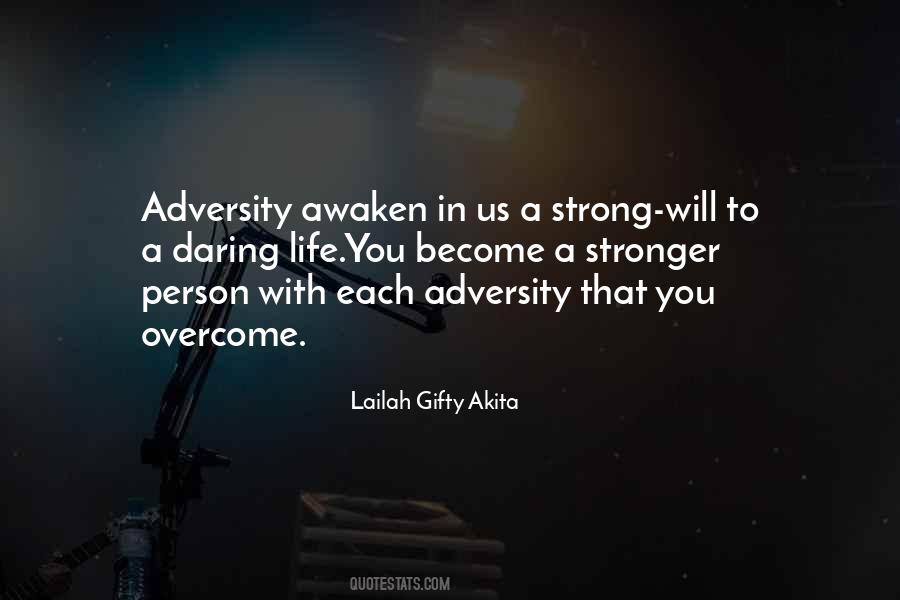 To Become Stronger Quotes #21297