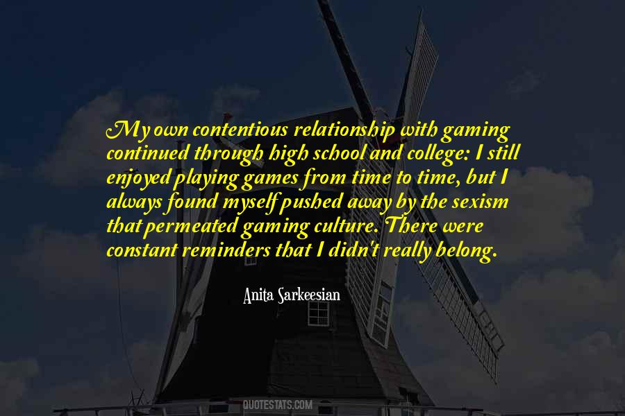 Relationship Games Quotes #538088
