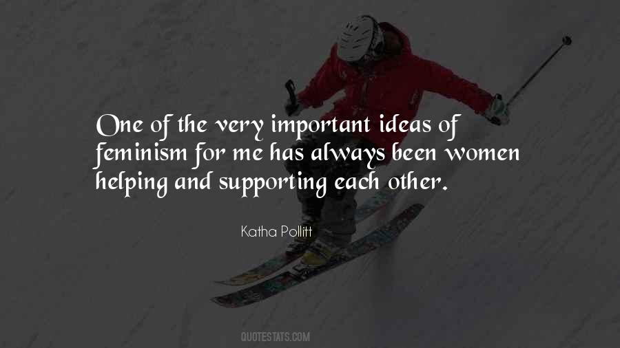 Supporting Other Women Quotes #497003