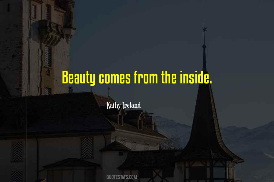 The Beauty Inside Quotes #253891