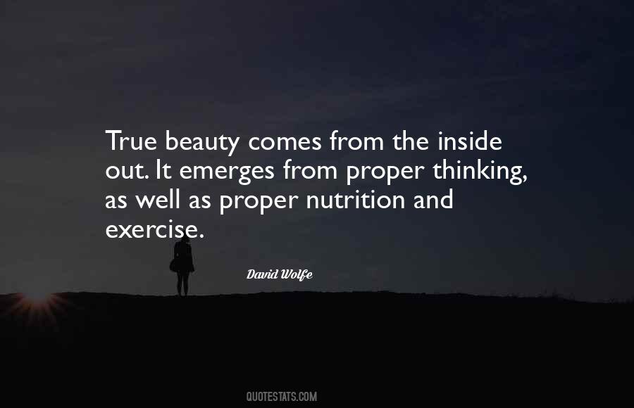 The Beauty Inside Quotes #685990