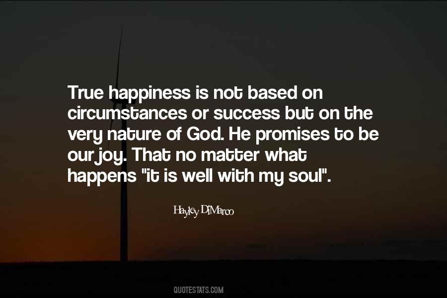 Joy Happiness And Success Quotes #1506327