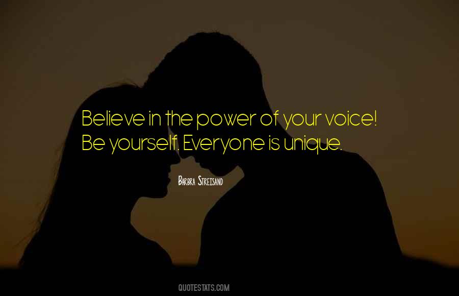 Power Of Your Voice Quotes #1364367
