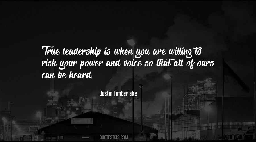 Power Of Your Voice Quotes #769526