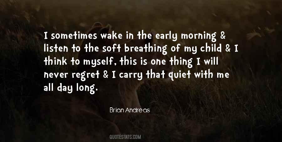 The Quiet Of The Morning Quotes #924883