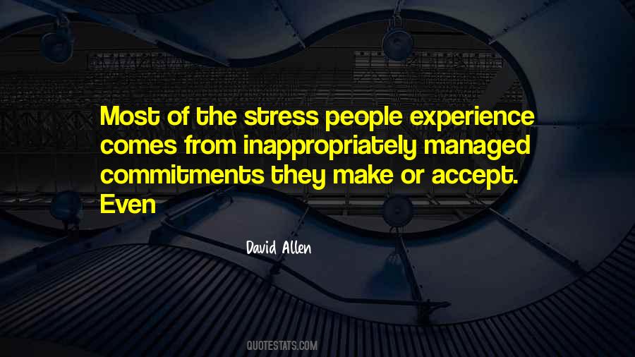 Quotes About From Stress #828805