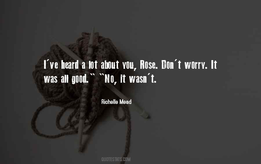 Good Rose Quotes #1026872