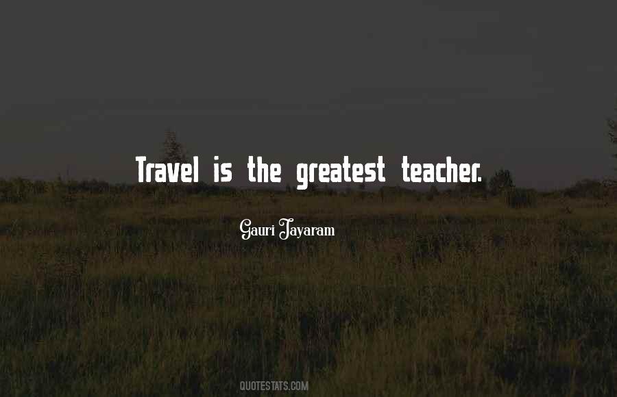 Greatest Travel Quotes #1024548