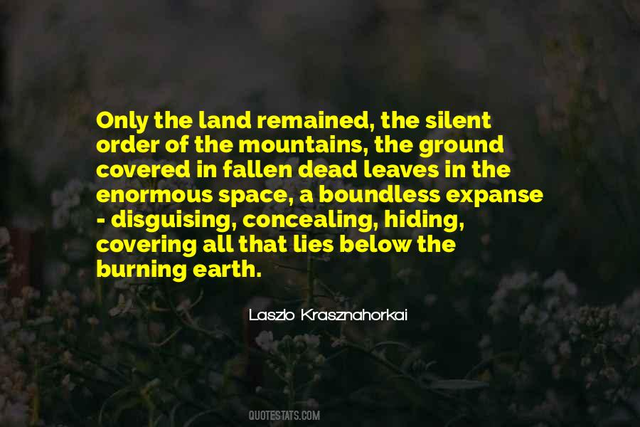 Into The Silent Land Quotes #932185