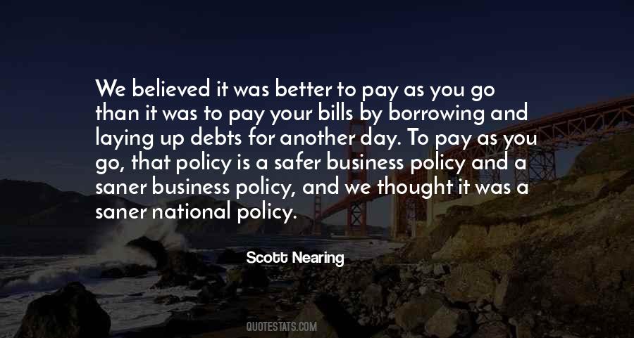 Business Policy Quotes #967166