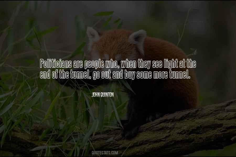 Light In The End Of The Tunnel Quotes #193929