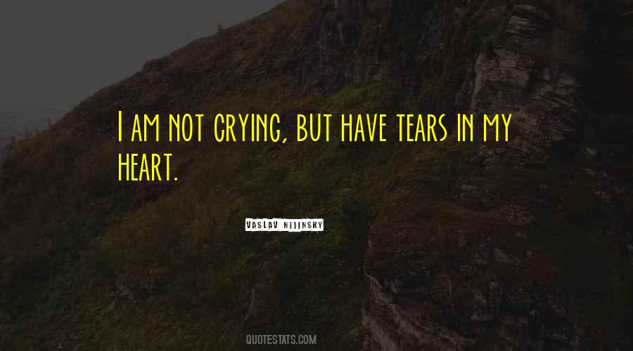 Crying Tears Quotes #657750