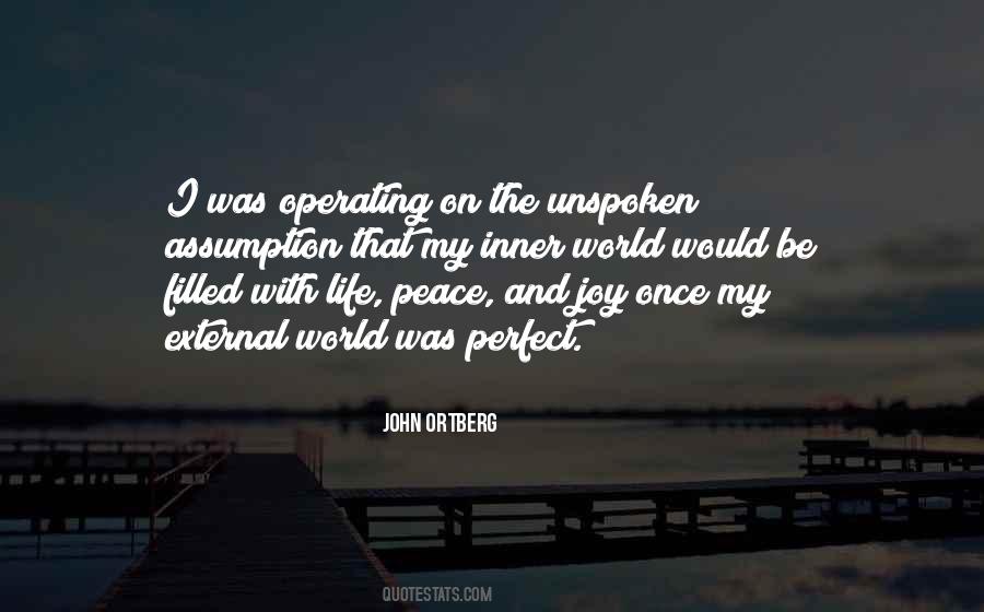 My Perfect World Quotes #1544940