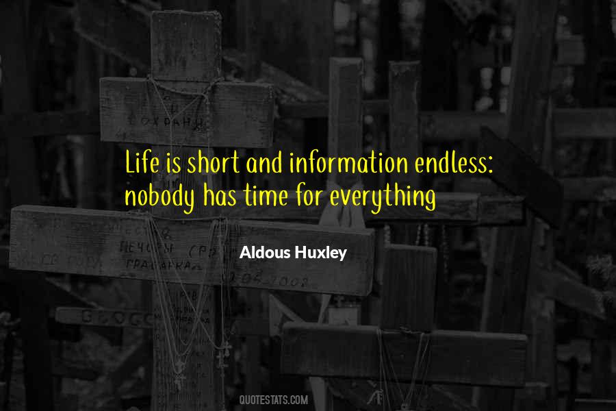 Information Is Everything Quotes #27343
