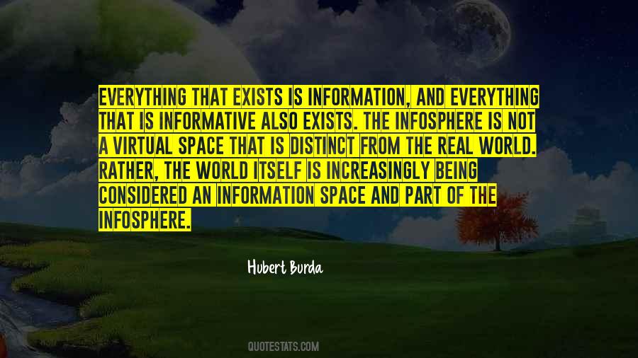 Information Is Everything Quotes #774497