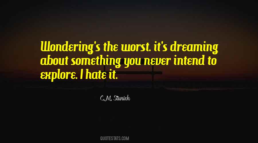 Wondering About You Quotes #996224