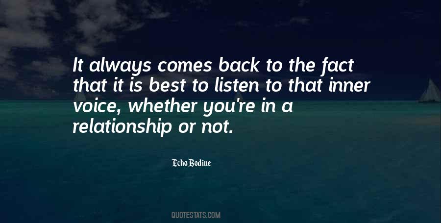 Going Back And Forth In A Relationship Quotes #108314