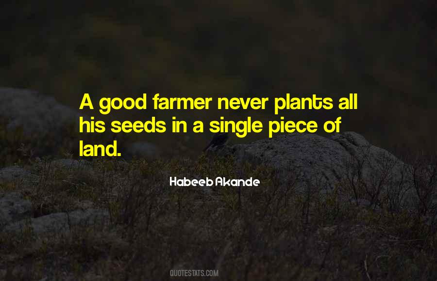 Good Farmer Quotes #107637