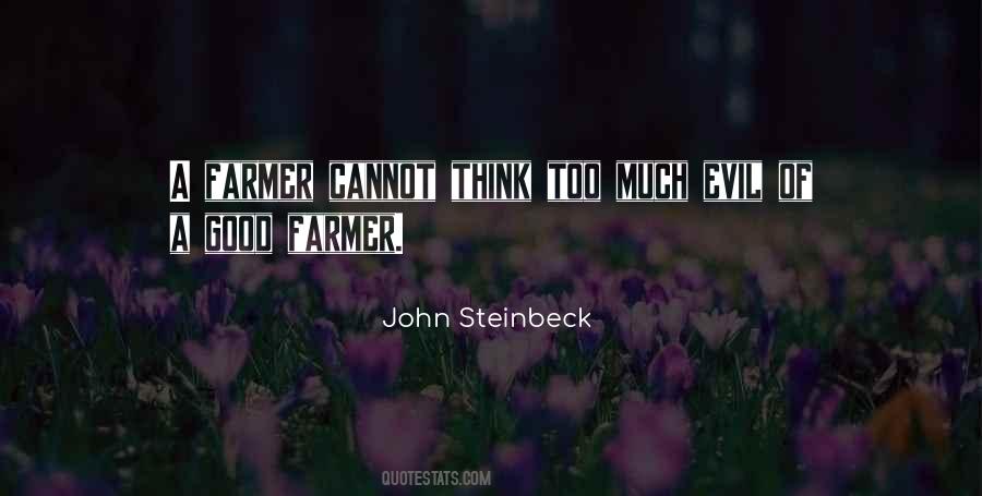 Good Farmer Quotes #1121896