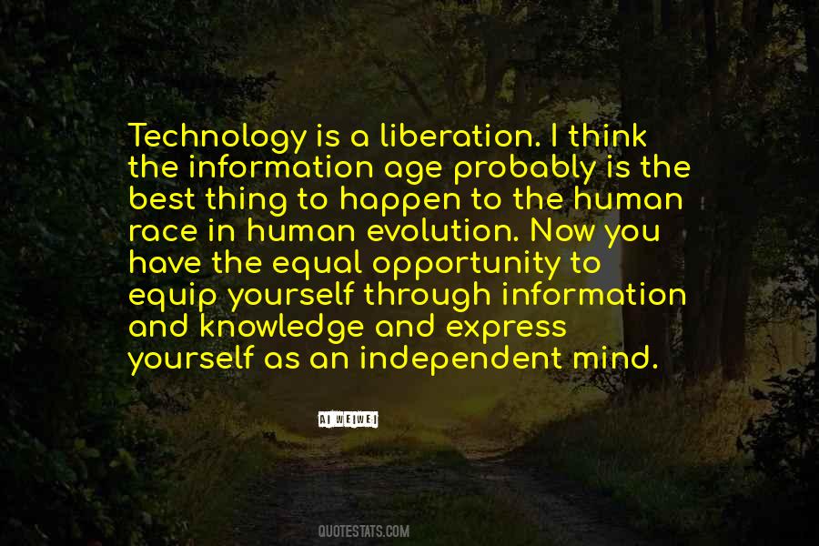Quotes About Technology And Human #1497748