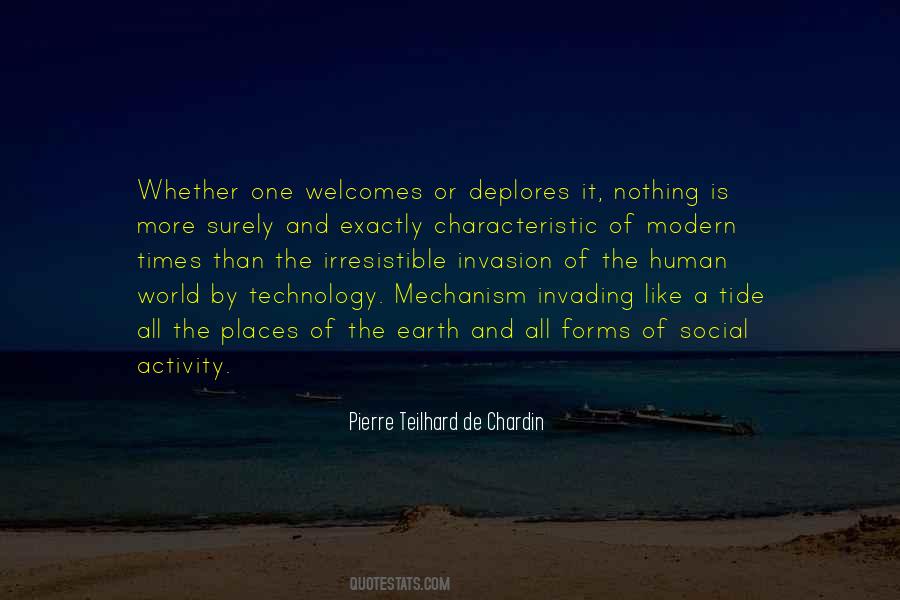 Quotes About Technology And Human #1603122