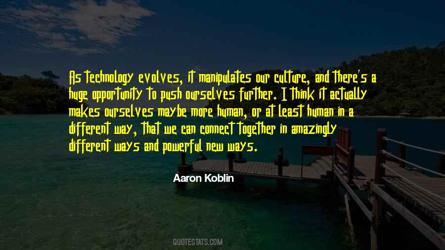 Quotes About Technology And Human #1757658