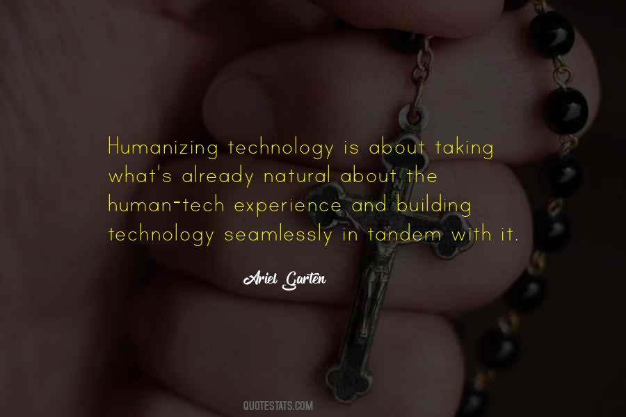 Quotes About Technology And Human #1775184