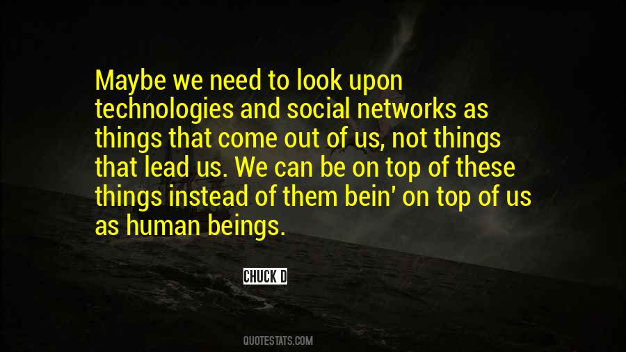 Quotes About Technology And Human #371232