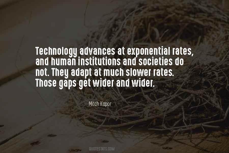Quotes About Technology And Human #486075