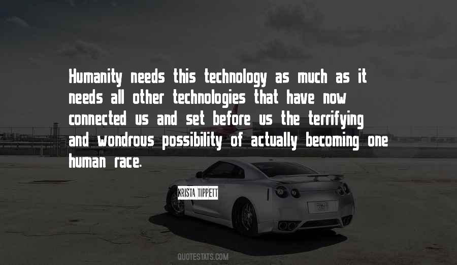 Quotes About Technology And Human #882097
