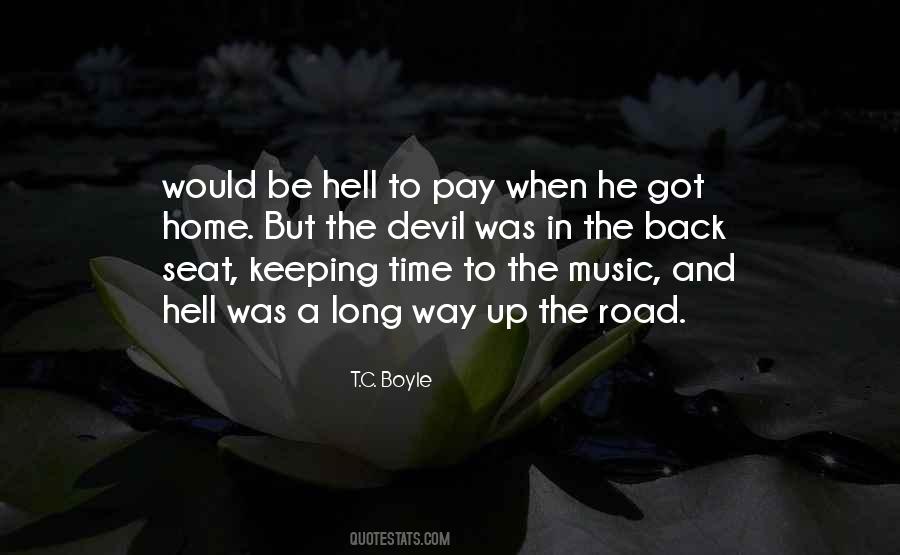 Going Back To Hell Quotes #78930