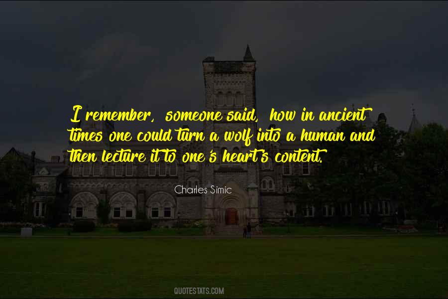 I Remember Someone Quotes #1113426