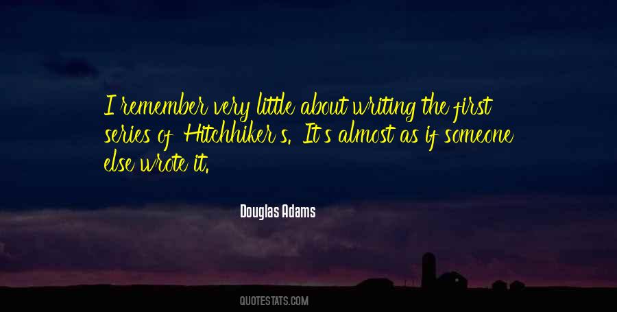 I Remember Someone Quotes #135630