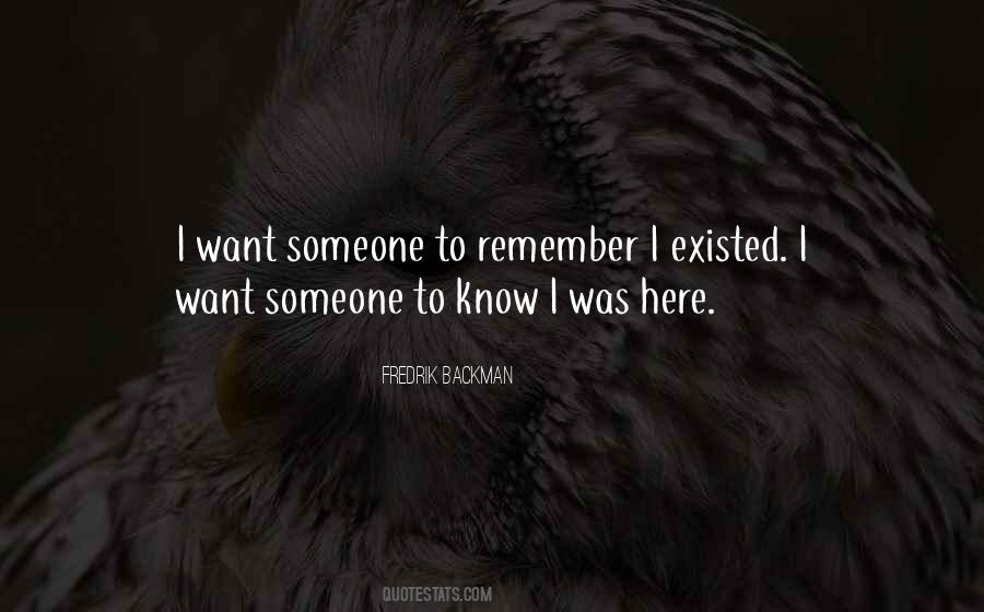 I Remember Someone Quotes #284949
