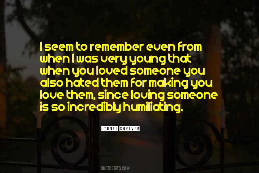 I Remember Someone Quotes #834288