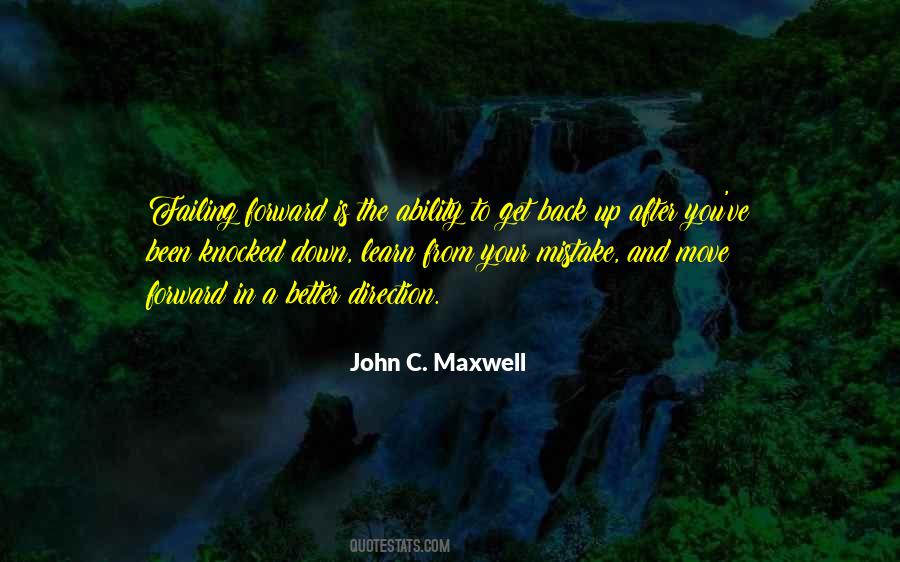Learn And Move Forward Quotes #579198