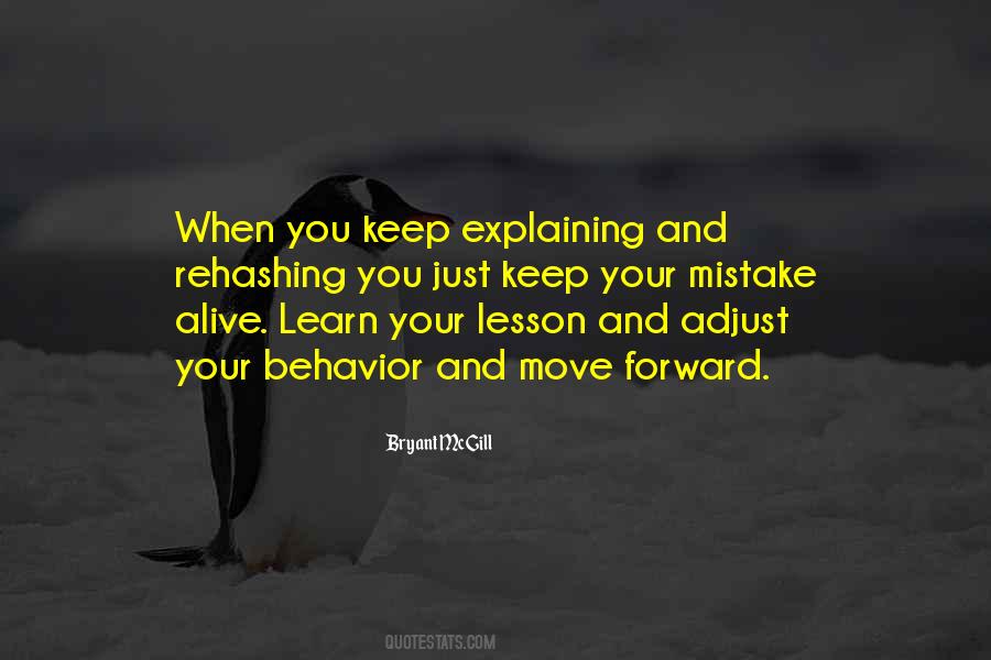 Learn And Move Forward Quotes #960292