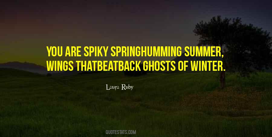 Summer Winter Quotes #193113