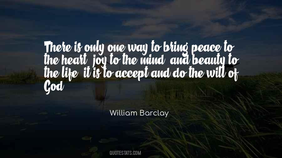 Peace Beauty Quotes #1271629
