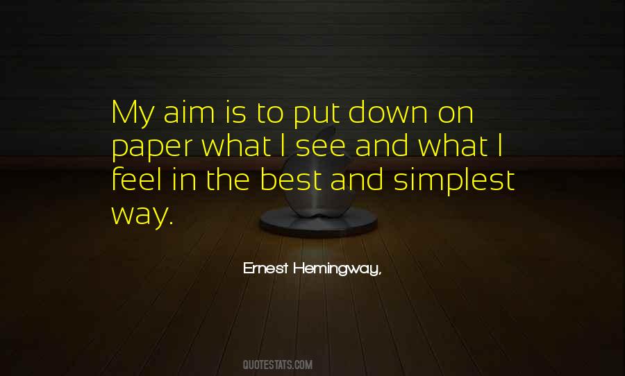 What To Put In Quotes #374531