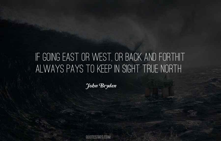 Going East Quotes #864784