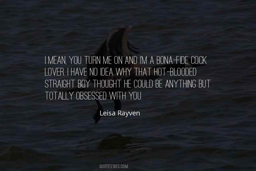 Obsessed With Me Quotes #816999