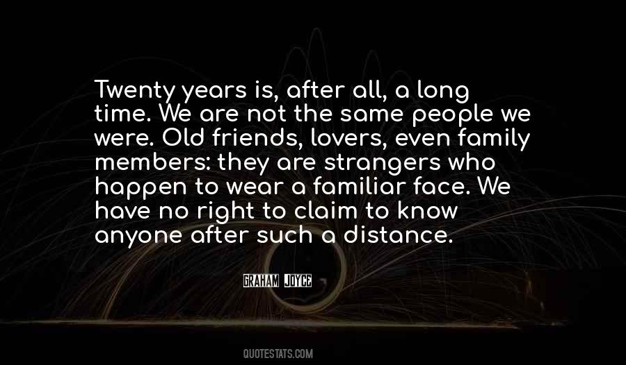 Going From Lovers To Strangers Quotes #215558