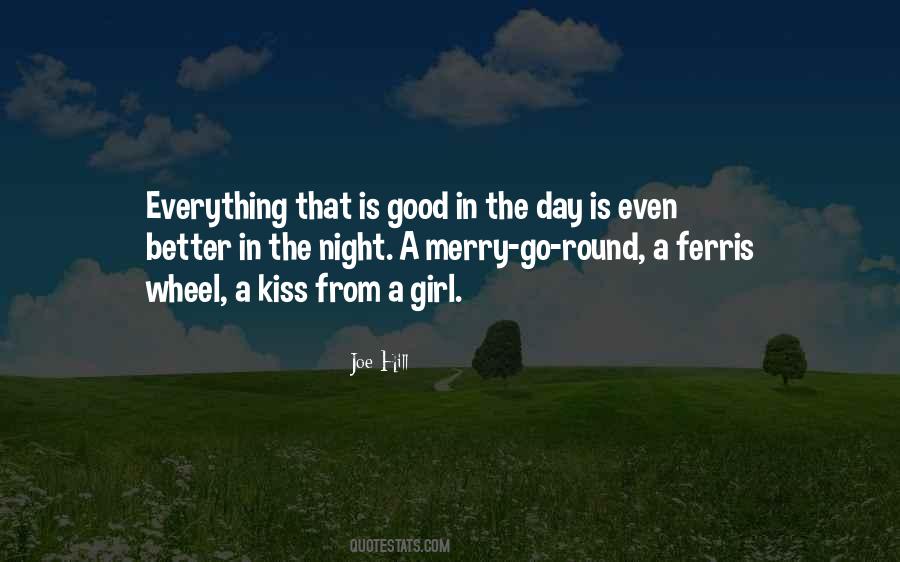 A Good Night Kiss Quotes #91966