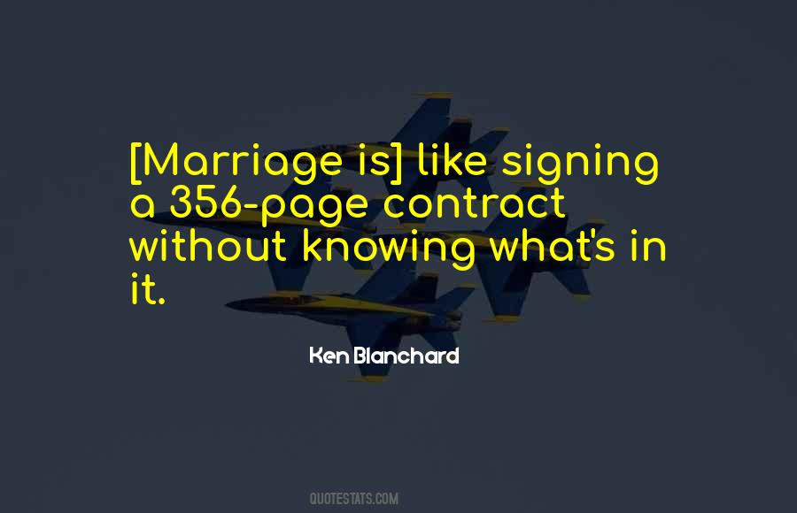 Quotes About Signing A Contract #487222