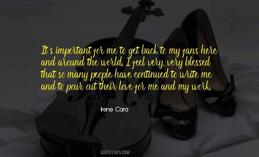Pour Out Love Quotes #1347892