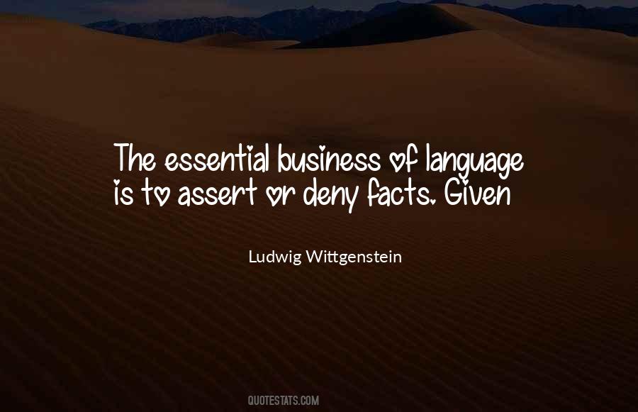 Business Language Quotes #1018618