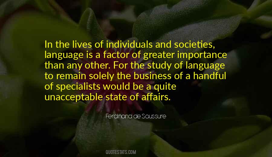 Business Language Quotes #1033801
